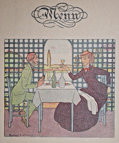 Diner couple bernard boutet - couple,
