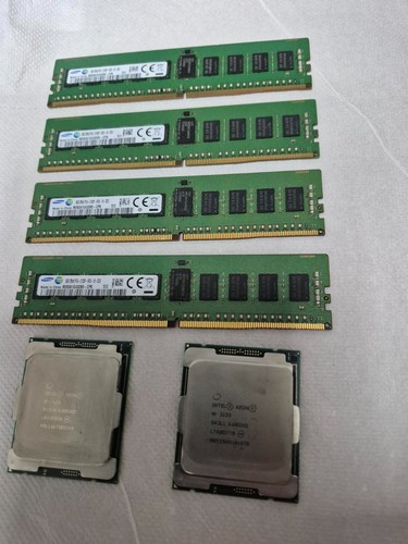 Lot intel xeon 2133 - intel, +