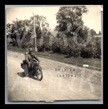 Photo, WW2, campagne de Russie Pz.Div., détecteur de roue Stahlhelm Waffe, 19...