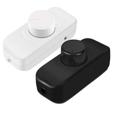 Interrupteur Variateur Rotatif 220V240V pour LED Halogène Incandescence Lumièr