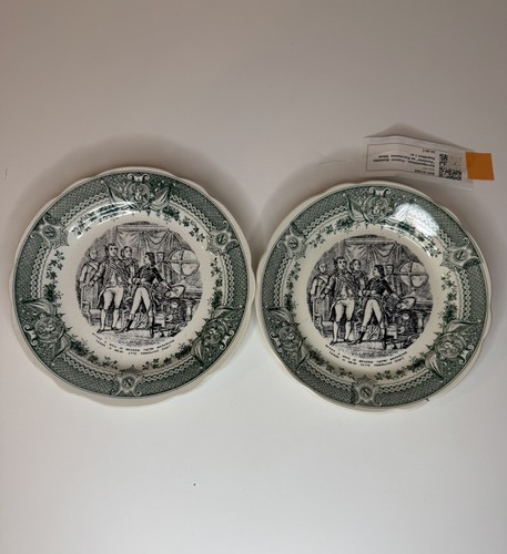 Assiettes parlantes ancienne - 2,