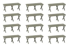 Faller 144071 - 1/87 / H0 12 Lits De Camp - Neuf