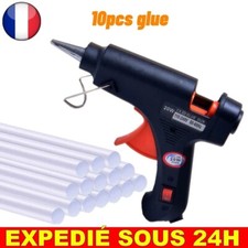 ✅ Pistolet à Colle Thermofusible Avec Joint Bâtons Bricolage Température Chaleur