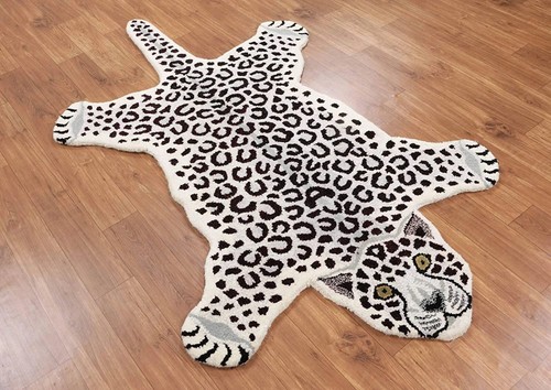 Tapis léopard 3x5 - , fait