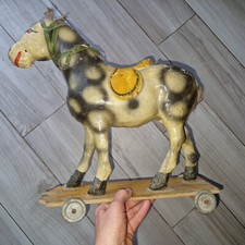 Cheval trainer 1930 carton - à,