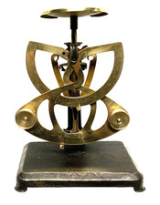 Ancien PESE LETTRES " COLUMBUS " BILATERAL peson balance