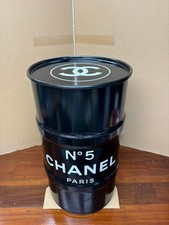 Baril Parfum métal 60 L NOIR