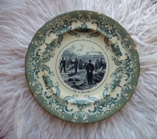 Assiette vieillard et cie - j.,