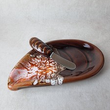 Beurrier Ancien en Céramique