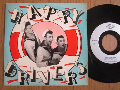 Tres rare 45t happy drivers - rare,