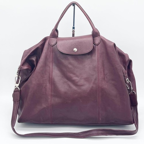 Longchamp pliage cuir - longchamp,