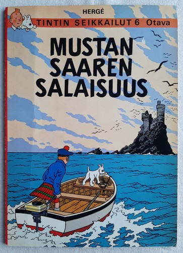 Tintin ile noire - l'ile,