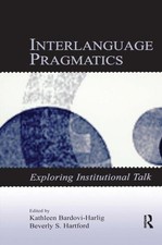 Interlanguage Pragmatics 