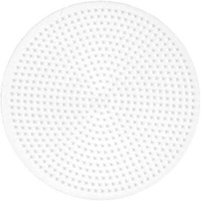 [Ref:221] HAMA Plaque pour perles "ronde grand modèle" 15 cm Blanc