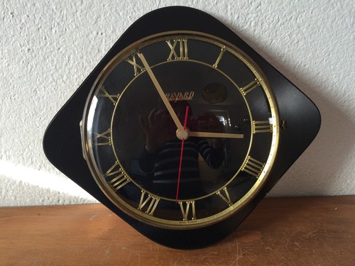 Belle horloge pendule noire - horloge,