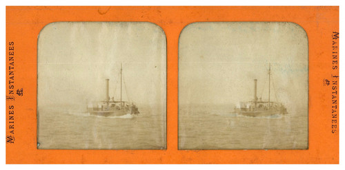 Bateau vapeur sur - , l'eau