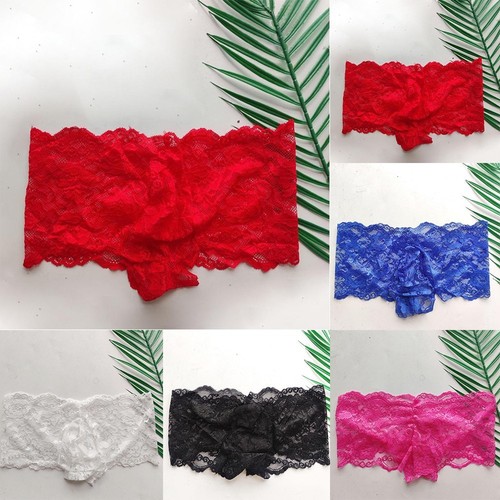 Boxer slip dentelle