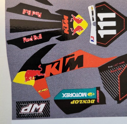 Kit déco motocross - kit,