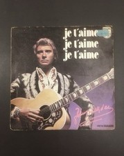 45 tours Johnny Hallyday - Je