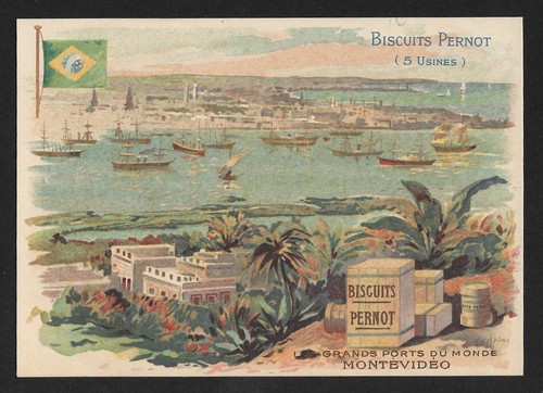 French biscuits pernot card - biscuits,