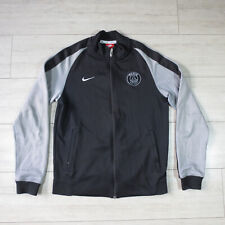 Nike PSG Veste Survêtement S Noir Gris Polyester