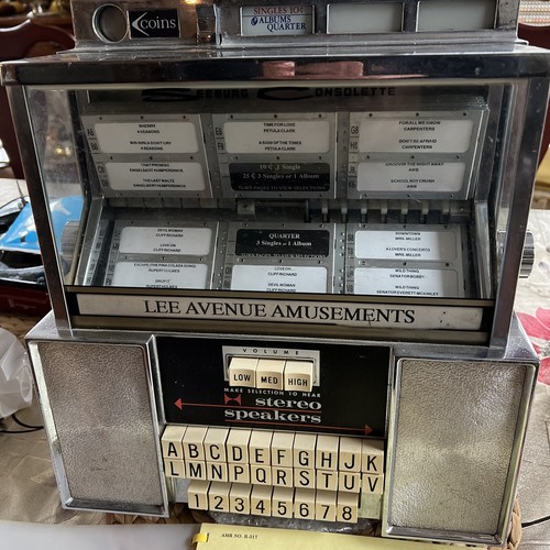 Seeburg sc1 wallbox jukebox - seeburg,