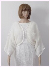 Gilet Boléro Angora & Soie