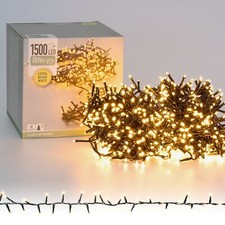 Guirlande lumineuses LED de Noël lumière blanche décorative de sapin 30 m IP-44