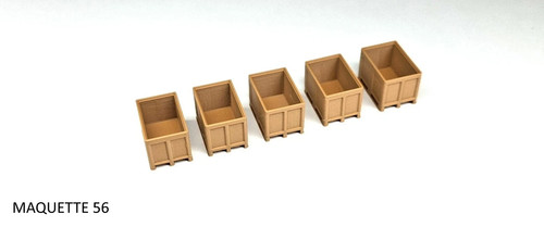Lot caisse palettes - 1/43, caisse-palettes