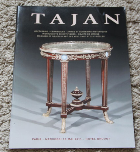 Catalogue vente 2011 - vente, tajan