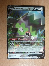 Carte Pokémon ultra rare française Limonde de Galar V 200 PV 128/189
