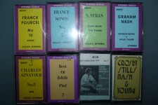 lot  15 - 8 K7 audio cassette