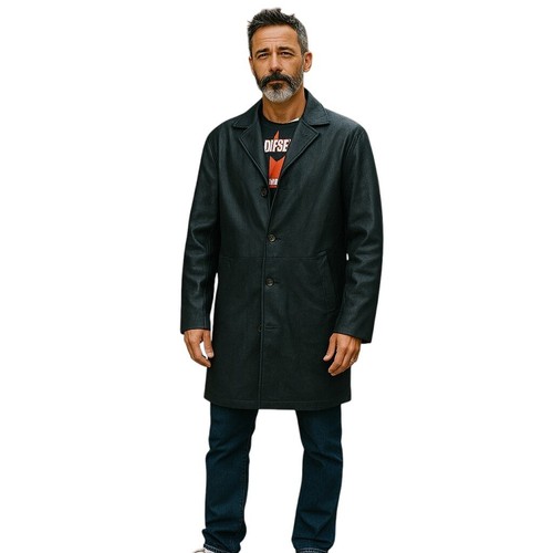 Veste cuir agneau - veste, en