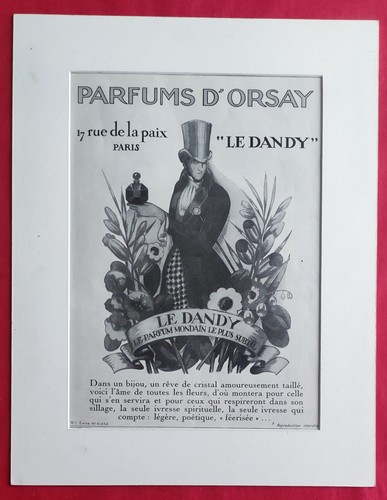 Publicité presse parfum le - publicité,