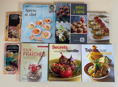 Lot livres recettes - 8,