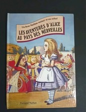 Alice au pays des merveilles  Pop Up Ed. F. Nathan 1981 TBE