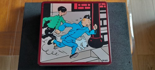 Boite tintin biscuit - boite,
