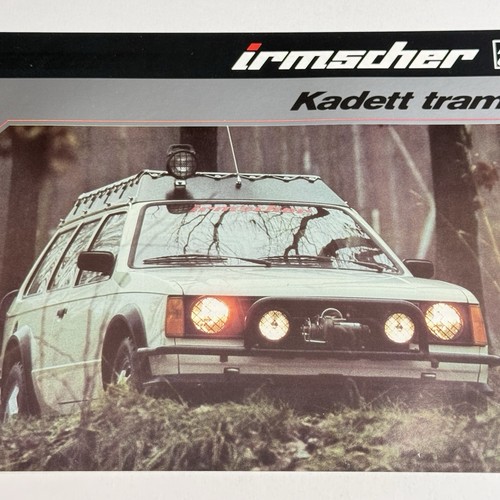 Irmscher kadett tramp 2p - kadett,