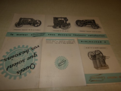 Petite brochure moteur bugaud - brochure,