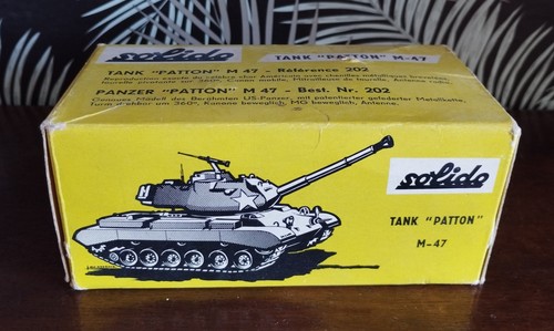 Solido tank patton en - tank, m-47