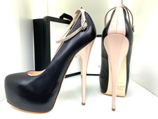 1969 Pumps 17 cm 39 40 Nude