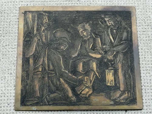 Ancienne plaque matrice - ancienne,