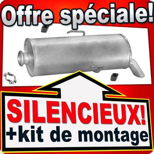Silencieux arriere pour - silencieux,