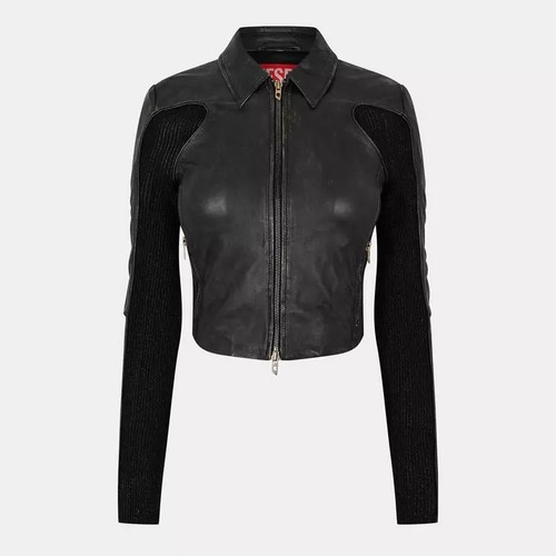 Diesel veste cuir totem - veste,