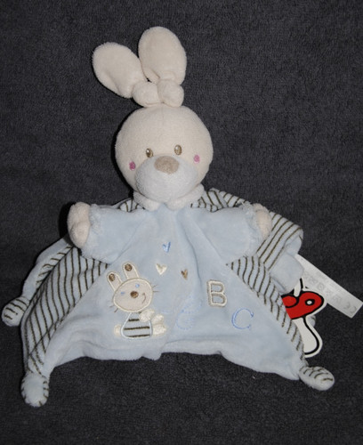 Doudou lapin plat - 🍀doudou, abc