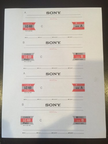 New elcaset stickers easy to - new,