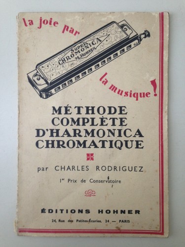 Méthode complète harmonica - complète, d'harmonica