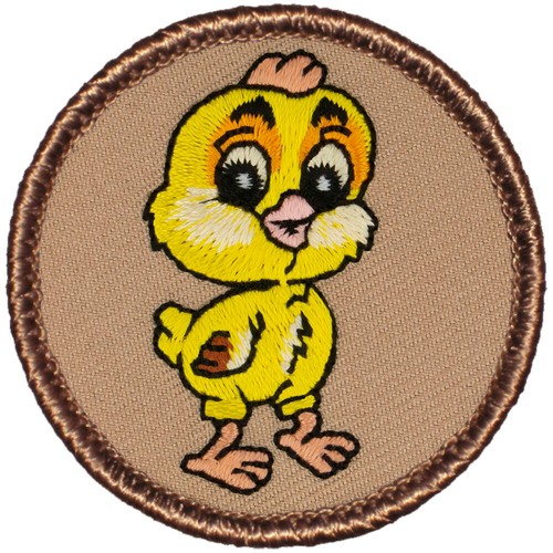 Little chicken patrol - chicken, patch