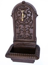 Fontaine murale de jardin avec