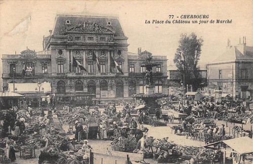 Cpa cherbourg la - cpa, du